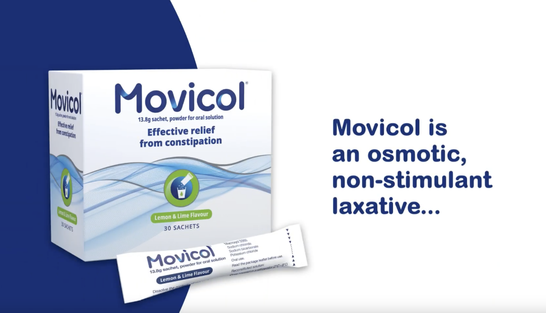 Movicol non-stimulant laxative video image